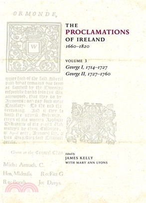 The Proclamations of Ireland, 1660-1820
