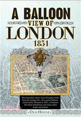 Balloon View of London, 1851