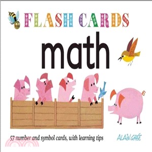 Math ─ 57 Number and Symbol Cards, With Learning Tips