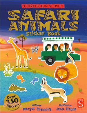 The Scribblers Fun Activity Safari Sticker Book