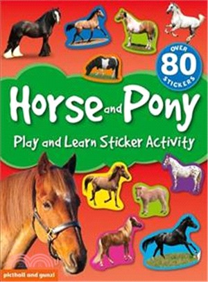 Play And Learn Sticker Activity Horses And Ponies