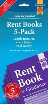 Rent Books 5-Pack：Legally Required where Rent is Paid Weekly