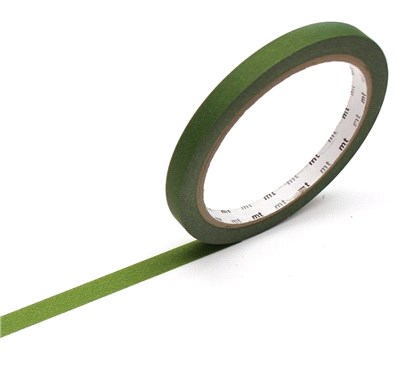 【日本mt】和紙膠帶-mt Sealer橄欖綠