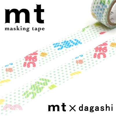 【日本mt】和紙膠帶-Dagashi logo