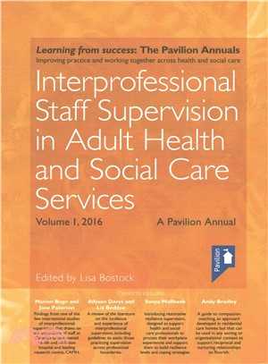 Interprofessional Staff Supervision in Adult Health and Social Care