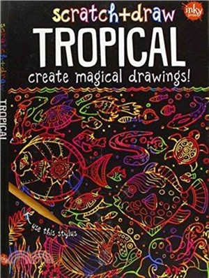 Scratch & Draw Glow in the Dark：Create Magical Drawing