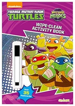 Half Shell Heroes Wipe-Clean Activity Book