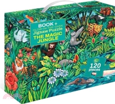 The Magic Jungle：Book + Glow-in-the-Dark Puzzle