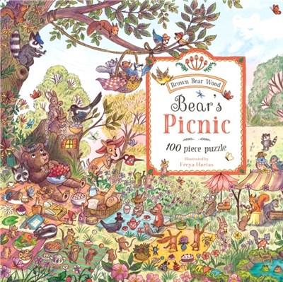 Bear's Picnic Puzzle：A Magical Woodland (100-piece Puzzle)