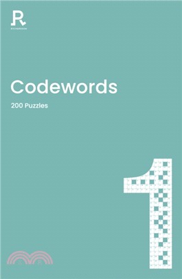 Codewords Book 1：a stylish codeword book for adults