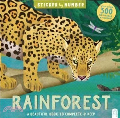 Sticker By Number Rainforest：Sticker By Number