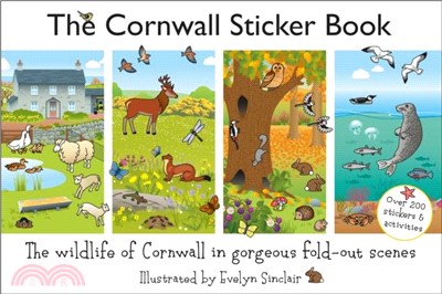 The Cornwall Sticker Book：The Wildlife of Cornwall in gorgeous fold-out scenes