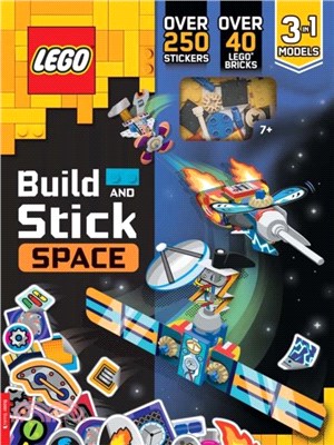 LEGO簧 Books: Build and Stick: Space (includes LEGO簧 bricks, book and over 250 stickers)