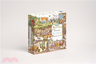 Bunny's Birthday Puzzle: A Magical Woodland 100 Piece Puzzle
