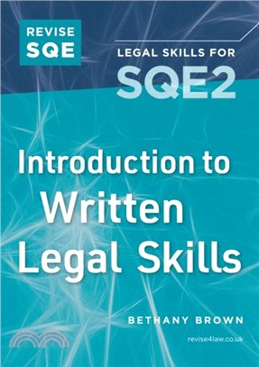 Revise SQE Introduction to Written Legal Skills：Legal Skills for SQE2