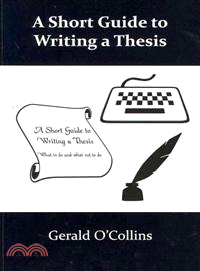 A Short Guide to Writing a Thesis