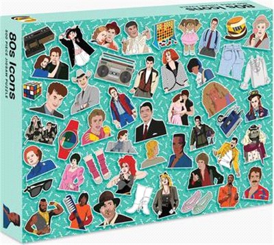 80s Icons: 500-Piece Jigsaw Puzzle