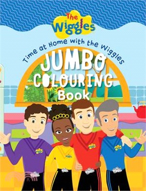 The Wiggles: Time at Home with the Wiggles: Jumbo Colouring Book