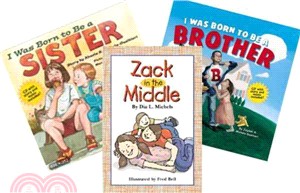 Sibling Book Set ― I Was Born to Be a Sister / I Was Born to Be a Brother / Zack in the Middle