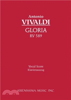 Gloria, RV 589：Vocal score