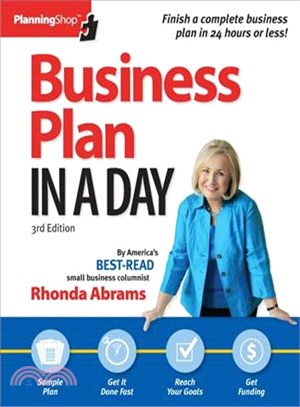 Business Plan in a Day—Get It Done Right, Get It Done Fast!