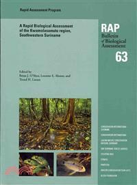 A Rapid Biological Assessment of the Kwamalasamutu Region, Southwestern Suriname