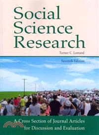 Social Science Research ─ A Cross Section of Journal Articles for Discussion and Evaluation