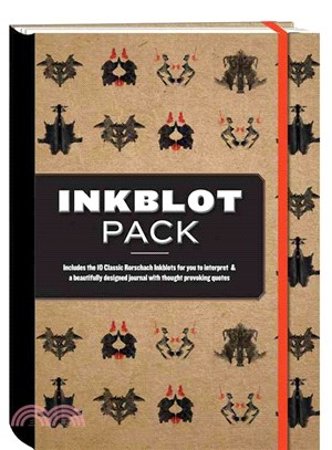 The Inkblot Pack ─ Includes the 10 Classic Rorschach Inkblots for You to Interpret & a Beautifully Designed Journal With Thought Provoking Quotes
