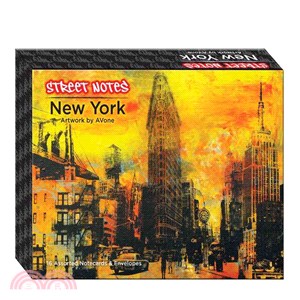 Street Notes - New York ― Set of 16 Featuring Four Different Images