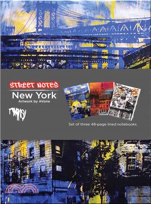 Street Notes - New York ― Set of Three 48-page Lined Notebooks