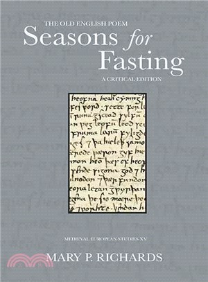 The Old English Poem Seasons for Fasting ― A Critical Edition