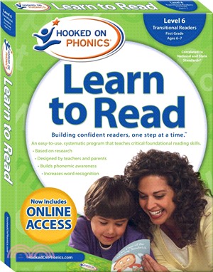 Hooked on Phonics Learn to Read Level 6, First Grade Ages 6-7 ─ Transitional Readers