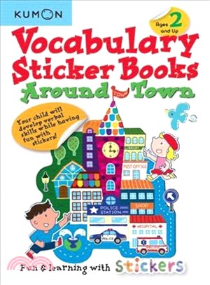 Vocabulary Sticker Books - Around Town