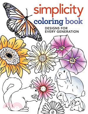 Simplicity Adult Coloring Book ─ Designs for Every Generation