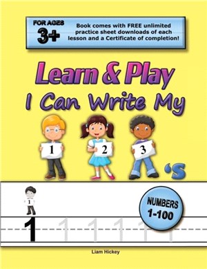Learn & Play：I Can Write My 123's