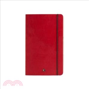 Cartesio Lined Notebook ─ Red