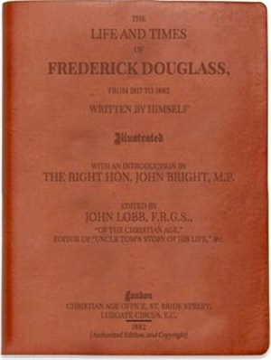 The Life and Times of Frederick Douglass: Cognac Lined Journal