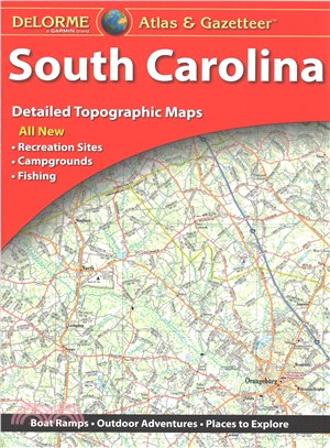 Delorme Atlas and Gazetteer South Carolina