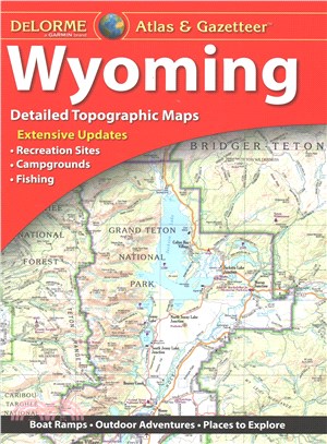Delorme Atlas & Gazetteer Wyoming ― Detailed Topographic Maps, Extensive Updates