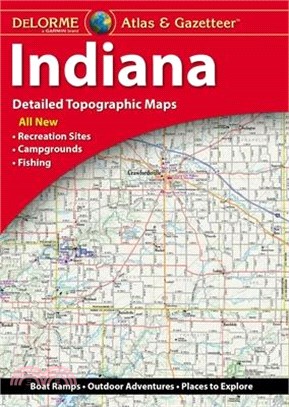 Delorme Atlas & Gazetteer: Indiana