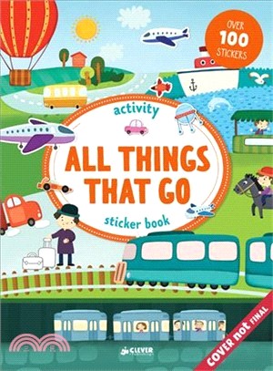 All Things That Go Activities and Stickers ― Over 100 Stickers