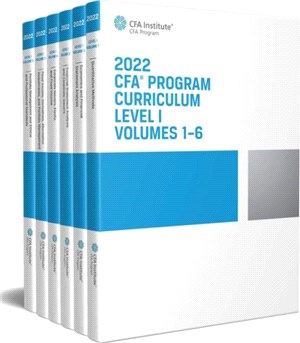 2022 Cfa Program Curriculum Level I Box Set