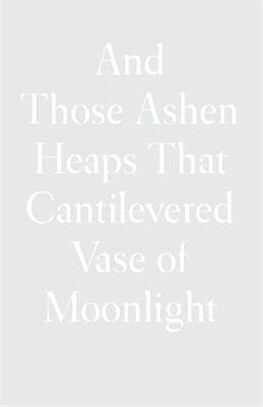 And Those Ashen Heaps That Cantilevered Vase of Moonlight