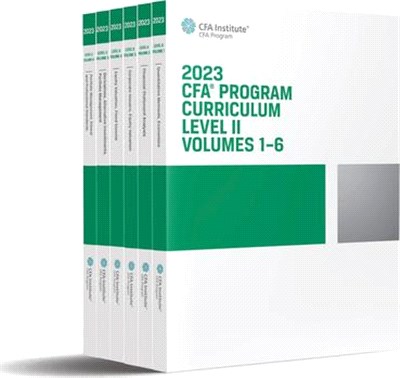 2023 Cfa Program Curriculum Level Ii Box Set
