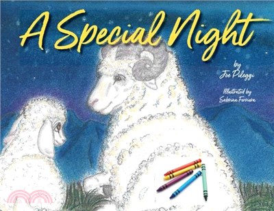 A Special Night: a Christmas coloring book