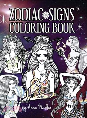 Astrology Coloring Book: Dive deep into this zodiac signs adult coloring book. Includes two illustrations for each sign and its personality and