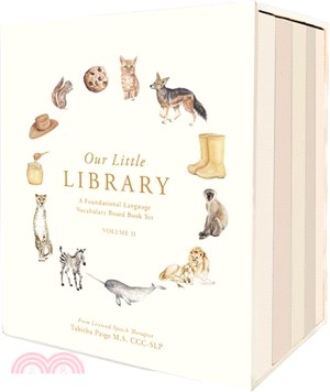 Our Little Library Vol. 2：A Foundational Language Vocabulary Board Book Set for Babies