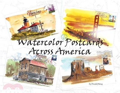 Watercolor Postcards Across America