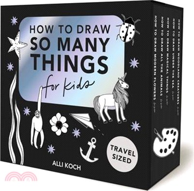 So Many Things: A Box Set of 5 How-To-Draw Books for Kids