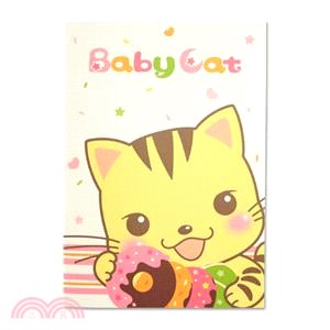 Baby Cat-空白筆記本003-甜甜串